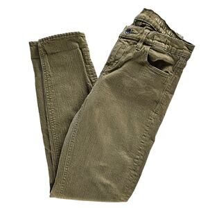 Madewell  Jeans Women's Size 27 Olive Green Skinny Skinny Ankle Casual Denim